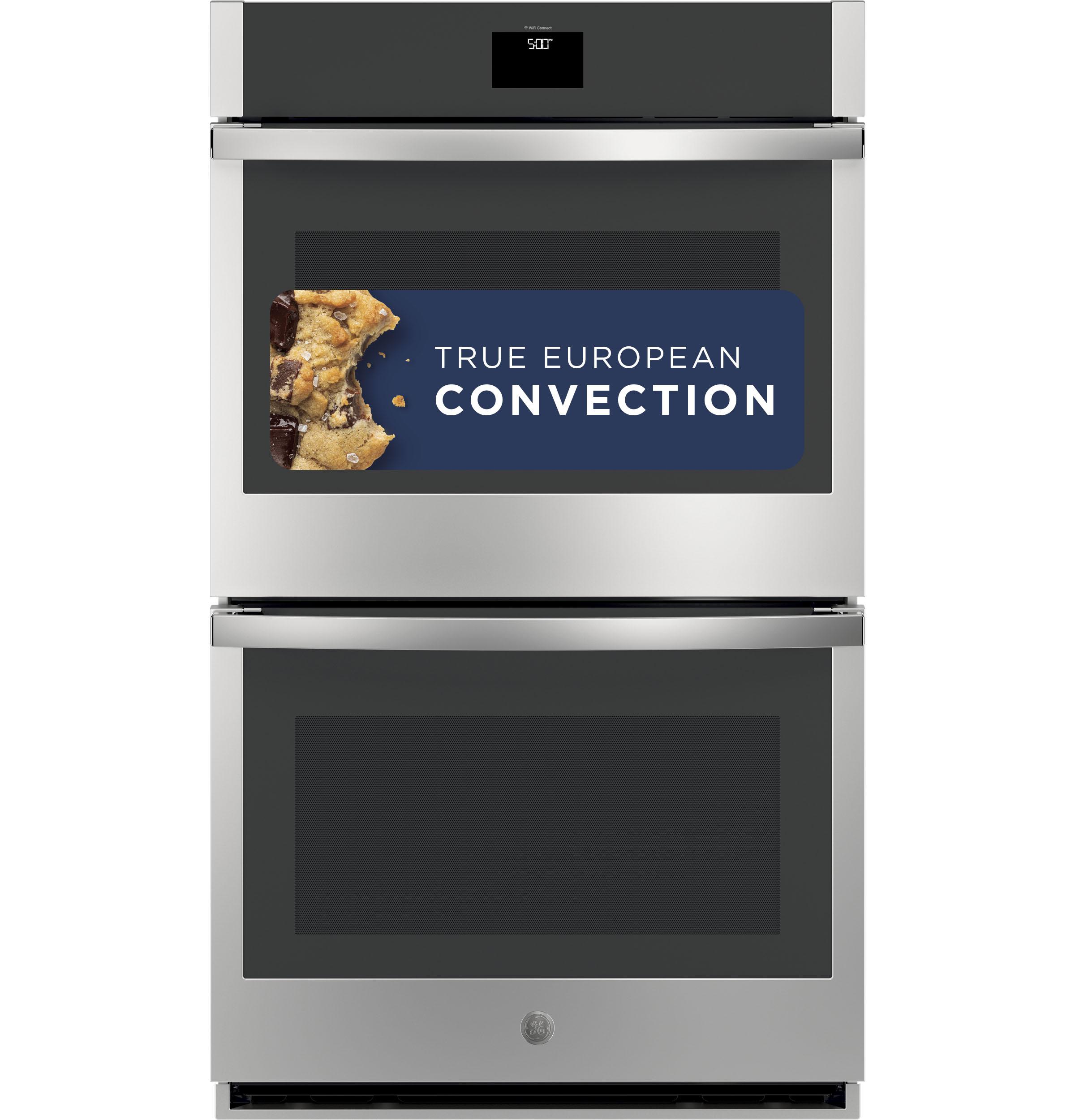 GE® 30" Smart Built-In Self-Clean Convection Double Wall Oven with Never Scrub Racks