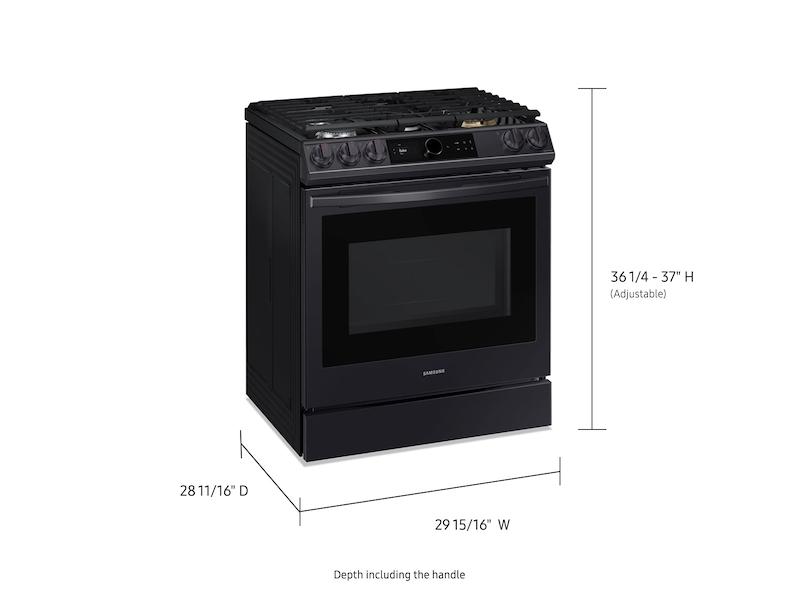 Samsung 6.0 cu ft. Smart Slide-in Gas Range with Smart Dial