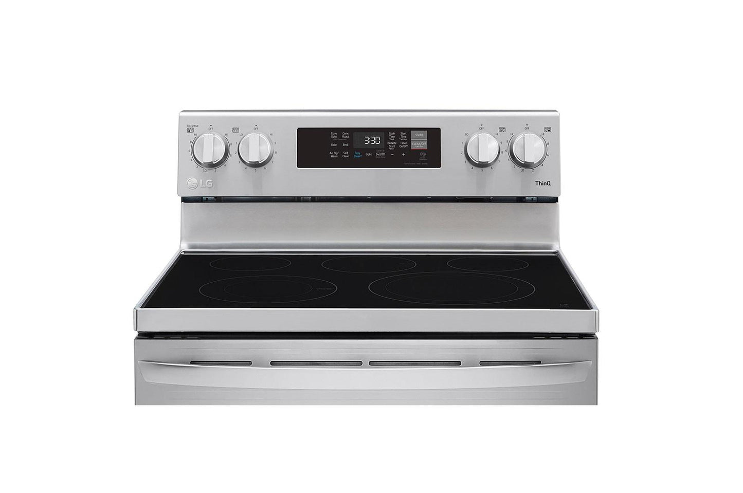 Lg LREL6323S 6.3 cu. ft. Smart Wi-Fi Enabled Fan Convection Electric Range with Air Fry & EasyClean®