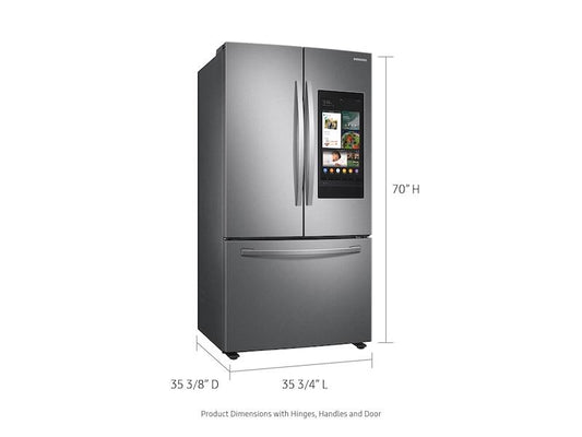 28 cu. ft. 3-Door French Door Refrigerator with Family Hub™ in Stainless Steel