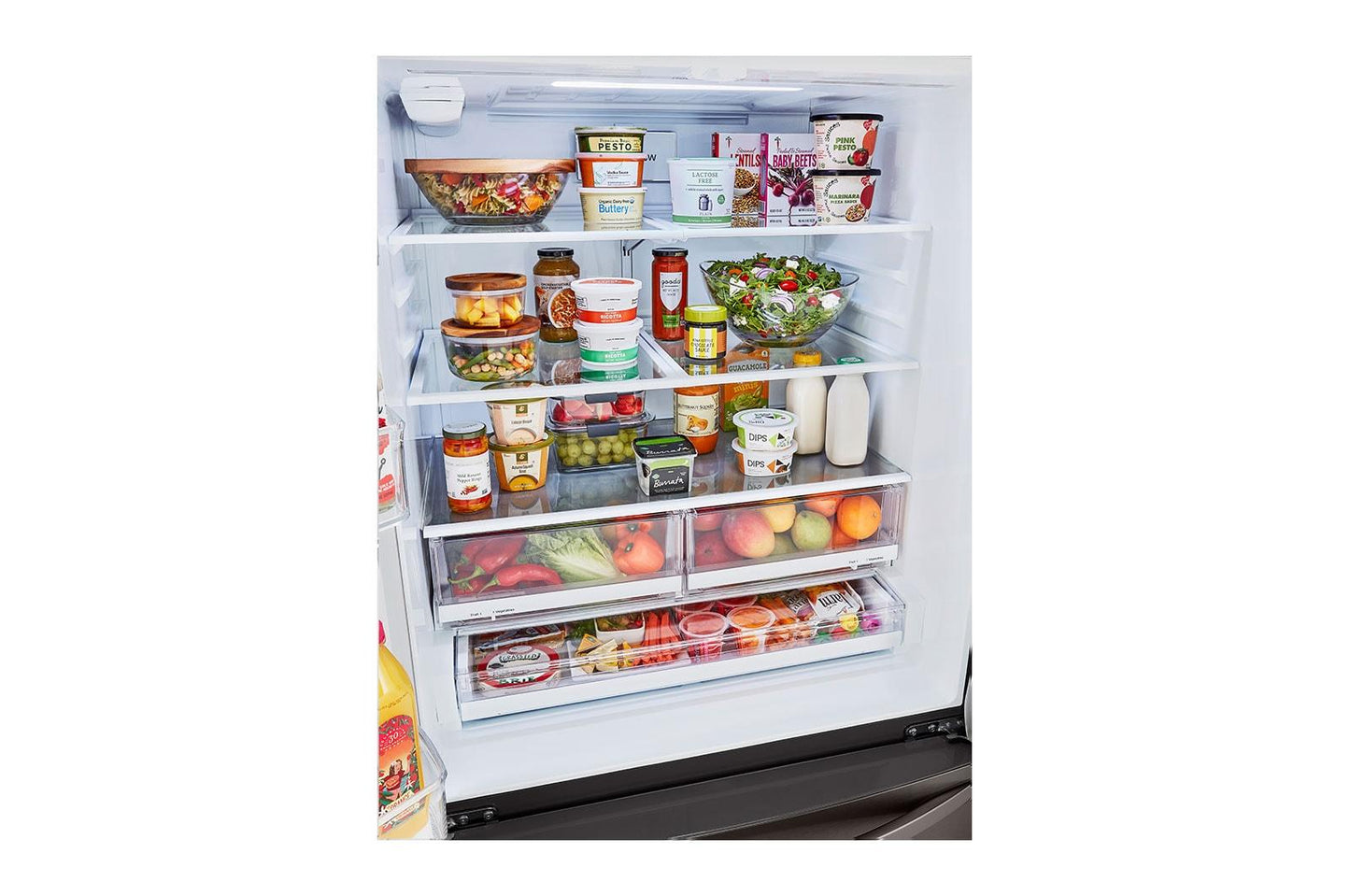 Lg 29 cu ft. French Door Refrigerator with Slim Design Water Dispenser