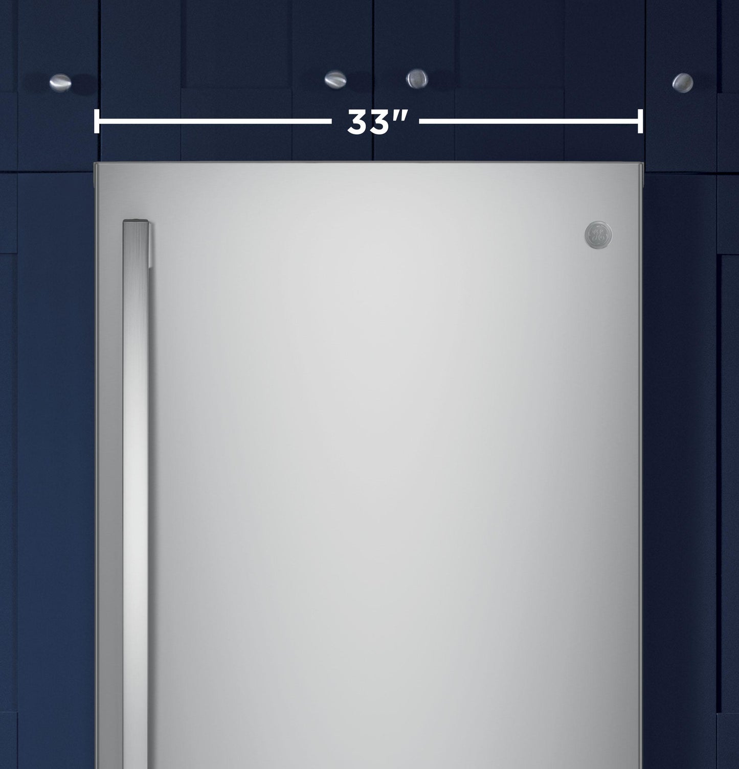 GDE25EYKFS GE® ENERGY STAR® 24.8 Cu. Ft. Bottom-Freezer Drawer Refrigerator