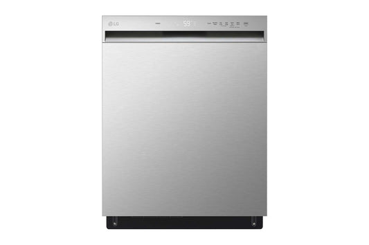 Lg LDFN3432T 24 Inch Wide QuadWash™ Front Control Dishwasher - Stainless Steel