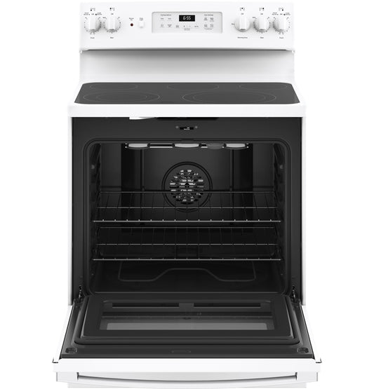 GE® 30" Free-Standing Electric Convection Range