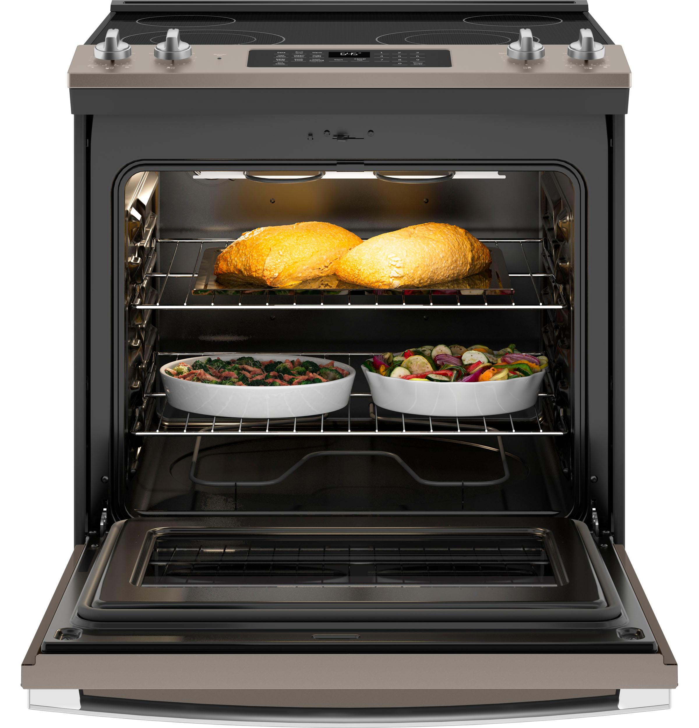 GE® 30" Slide-In Electric Range