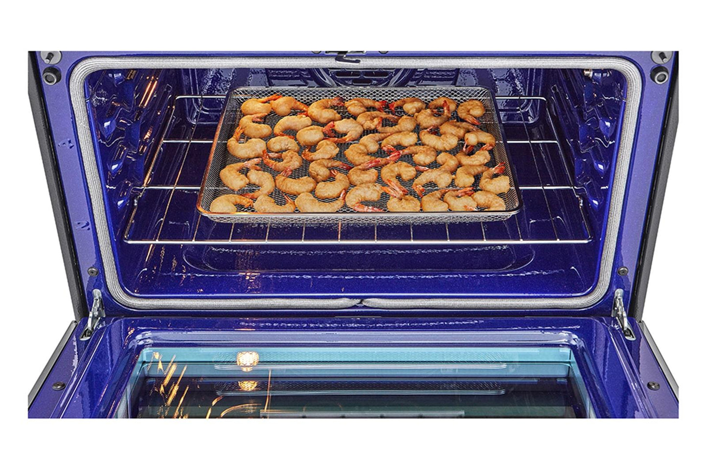 Lg LTEL7337F 7.3 cu. ft. Smart Electric Double Oven Slide-in Range with InstaView®, ProBake® Convection, Air Fry, and Air Sous Vide