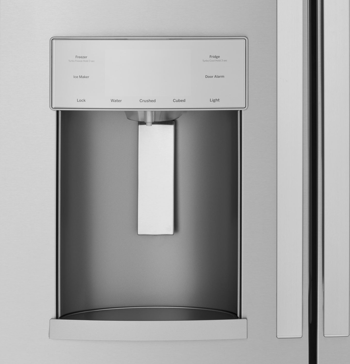 GYE22GYNFS GE ENERGY STAR 22.1 Cu. Ft. Counter-Depth Fingerprint Resistant French-Door Refrigerator