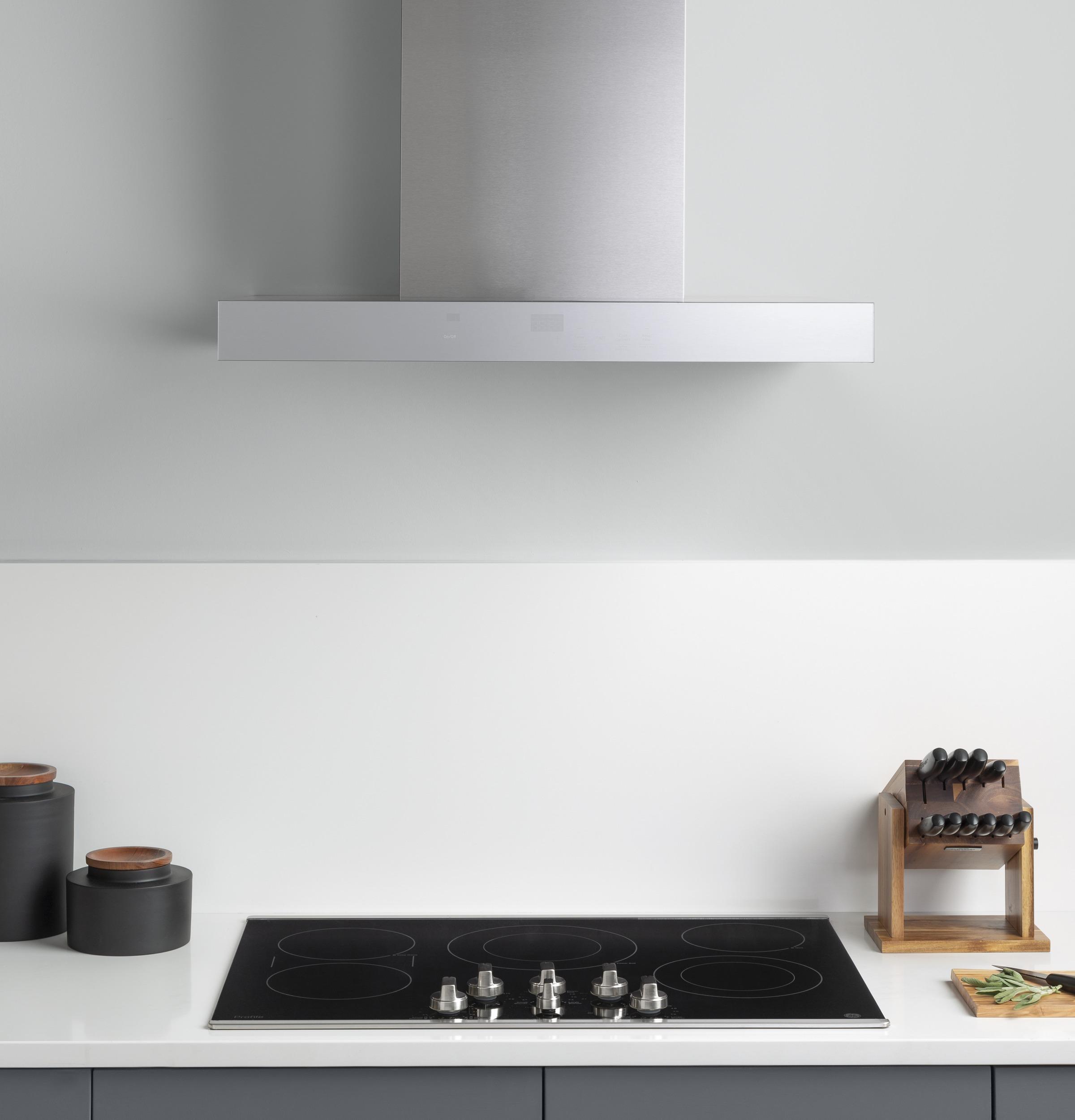 Ge Appliances UVW9301SLSS 30" Smart Designer Wall Mount Hood w/ Perimeter Venting