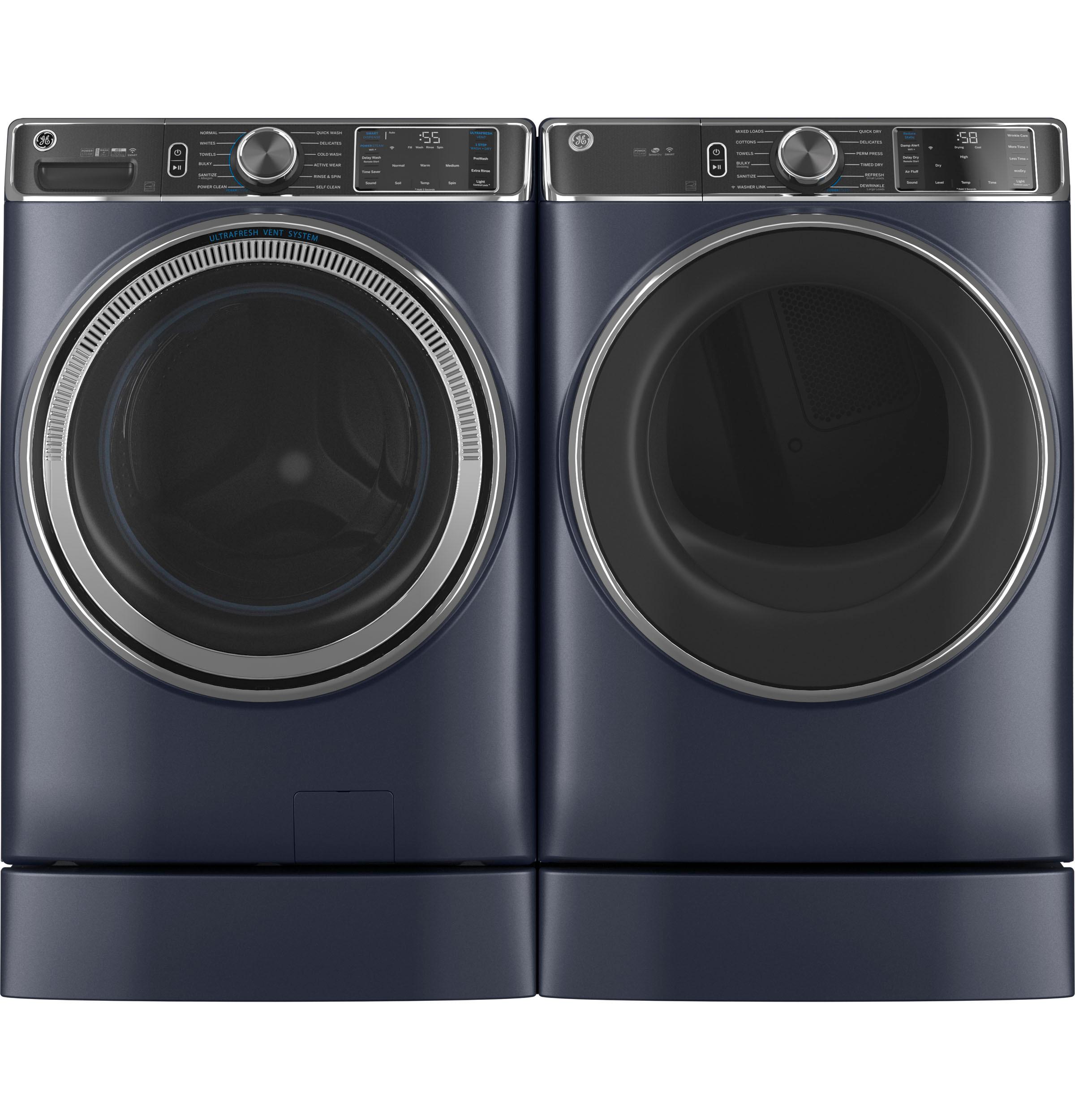 GE® ENERGY STAR® 7.8 cu. ft. Capacity Smart Front Load Electric Dryer with Steam and Sanitize Cycle
