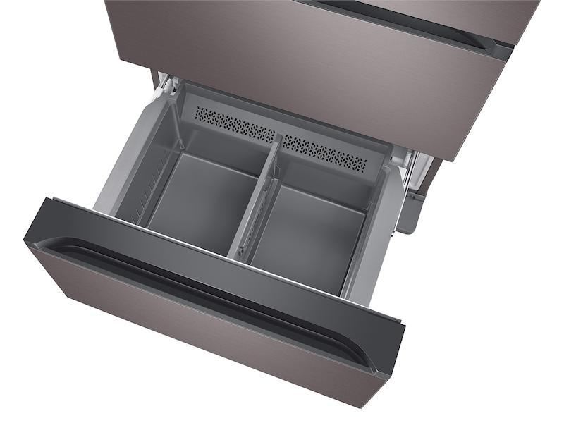 Samsung 17.3 cu. ft. Smart Kimchi & Specialty 4-Door French Door Refrigerator in Platinum Bronze