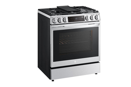 Lg LSDL6336F 6.3 cu. ft. Smart Dual Fuel Slide-in Range with InstaView®, ProBake Convection®, Air Fry and Air Sous Vide