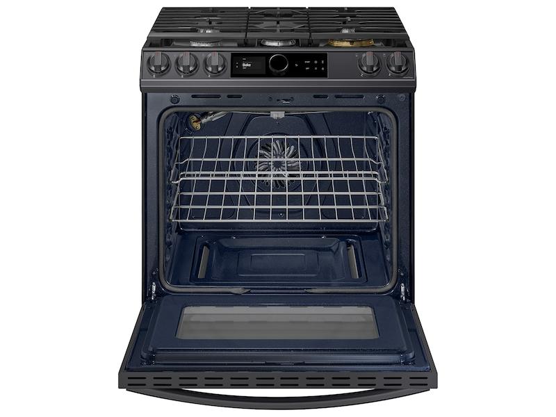 Samsung 6.0 cu ft. Smart Slide-in Gas Range with Smart Dial