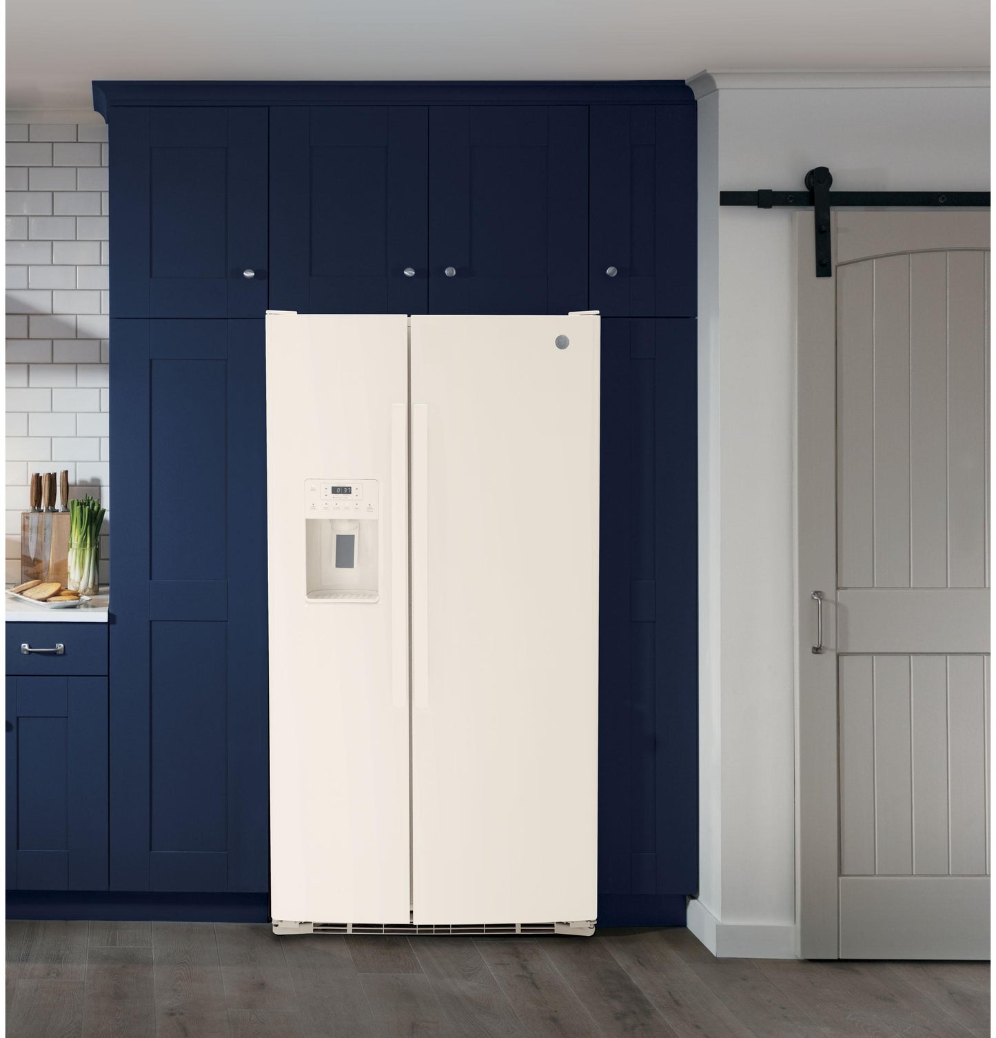 GE® 25.3 Cu. Ft. Side-By-Side Refrigerator