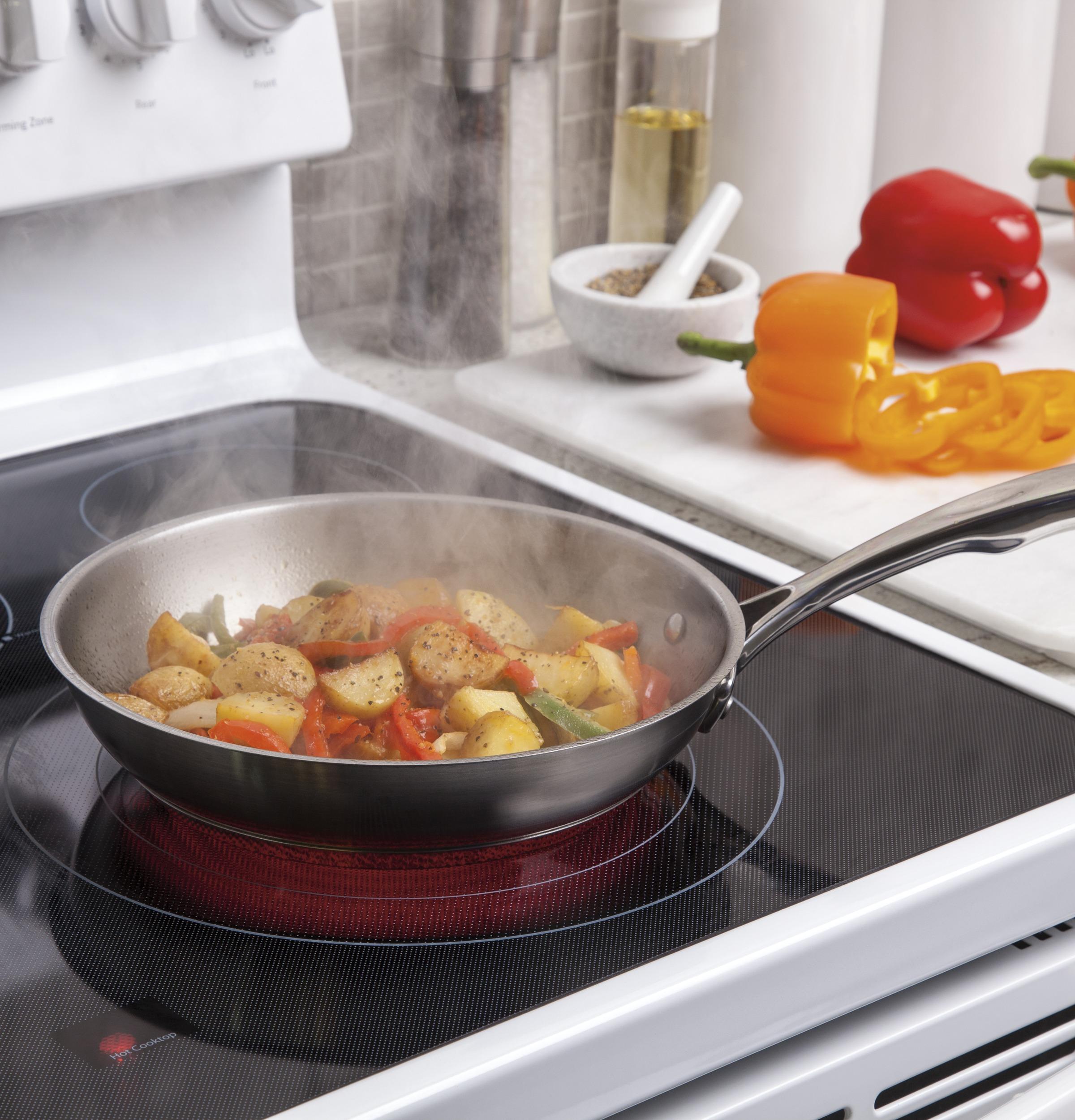 GE® 30" Free-Standing Electric Convection Range