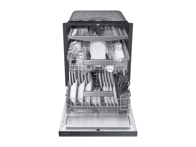 Smart Linear Wash 39dBA Dishwasher in Black Stainless Steel