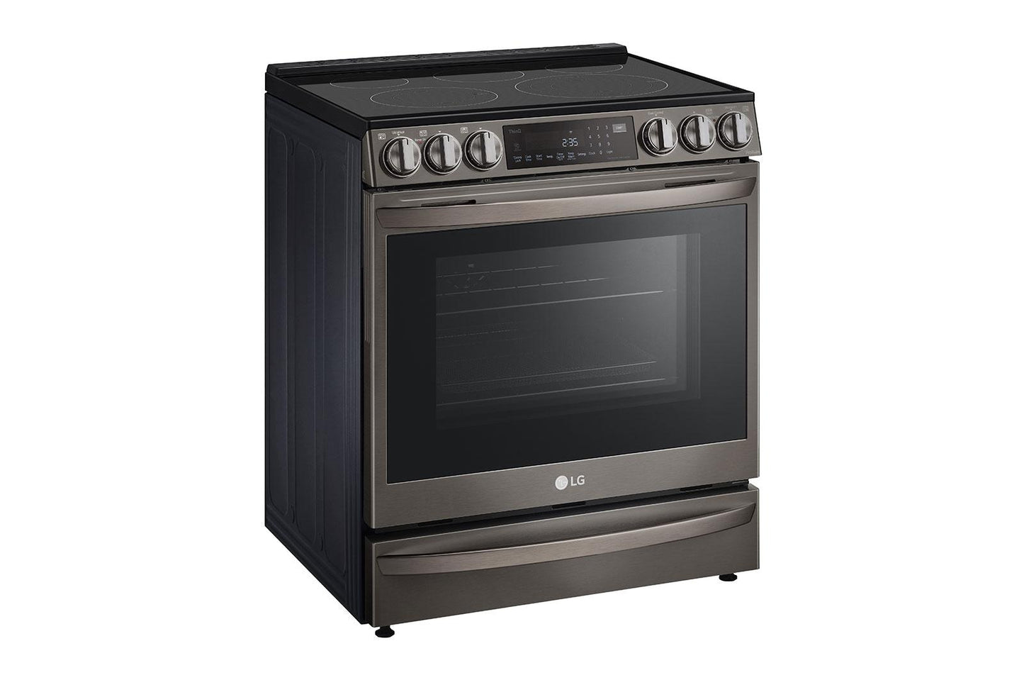 Lg LSEL6337D 6.3 cu. ft. Smart Wi-Fi Enabled ProBake Convection® InstaView™ Electric Slide-in Range with Air Fry