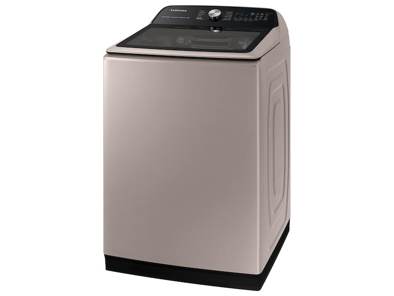 5.1 cu. ft. Smart Top Load Washer with ActiveWave™ Agitator and Super Speed Wash in Champagne