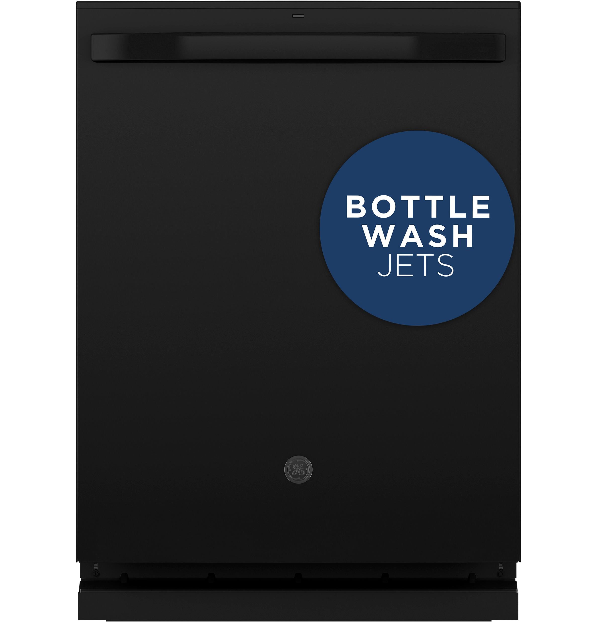 GE® Top Control with Stainless Steel Interior Dishwasher with Sanitize Cycle & Dry Boost with Fan Assist