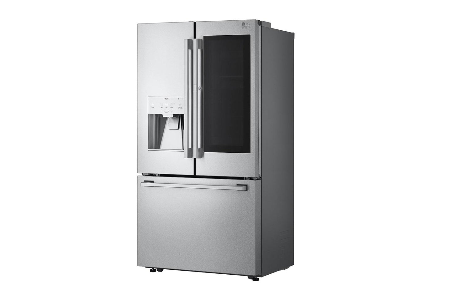 SRFVC2416S LG STUDIO 24 cu. ft. Smart InstaView® Door-in-Door® Large Capacity Counter-Depth Refrigerator with Craft Ice™ Maker