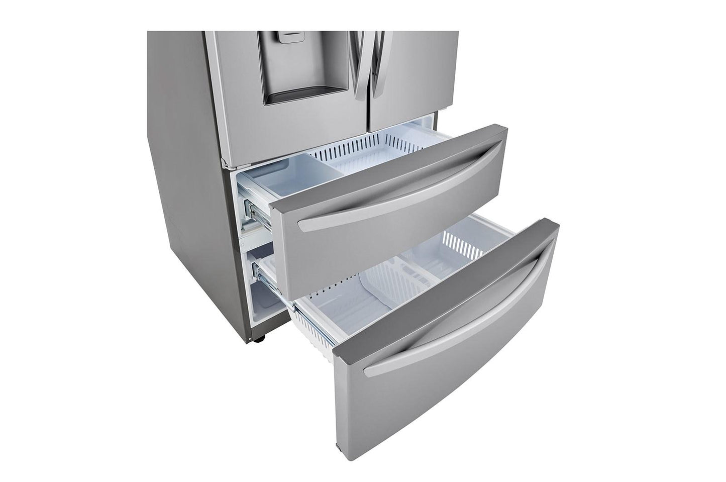 Lg 22 cu ft. Smart Counter Depth Double Freezer Refrigerator