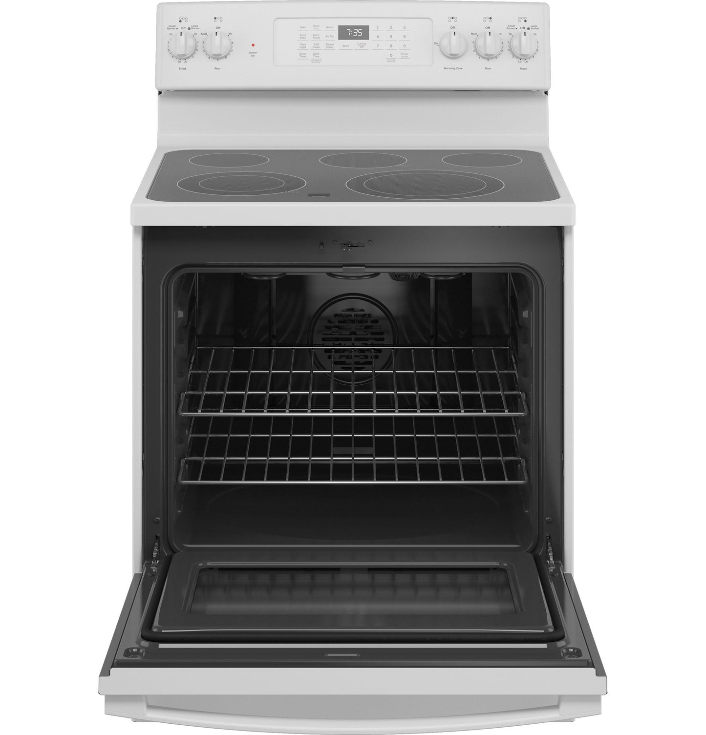 GE® 30" Free-Standing Electric Convection Range with No Preheat Air Fry