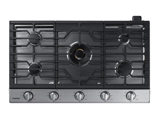 Samsung NA36N7755TS 36" Gas Cooktop with 22K BTU True Dual Power Burner (2018)