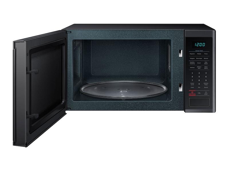 Samsung 1.4 cu. ft. Countertop Microwave with Sensor Cooking in Fingerprint Resistant Black Stainless Steel