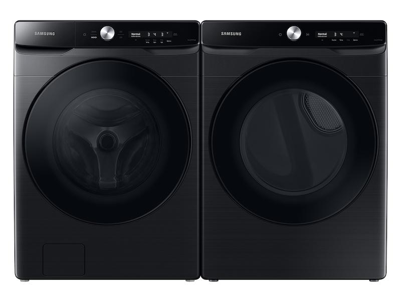 7.5 cu. ft. Smart Dial Gas Dryer with Super Speed Dry in Brushed Black