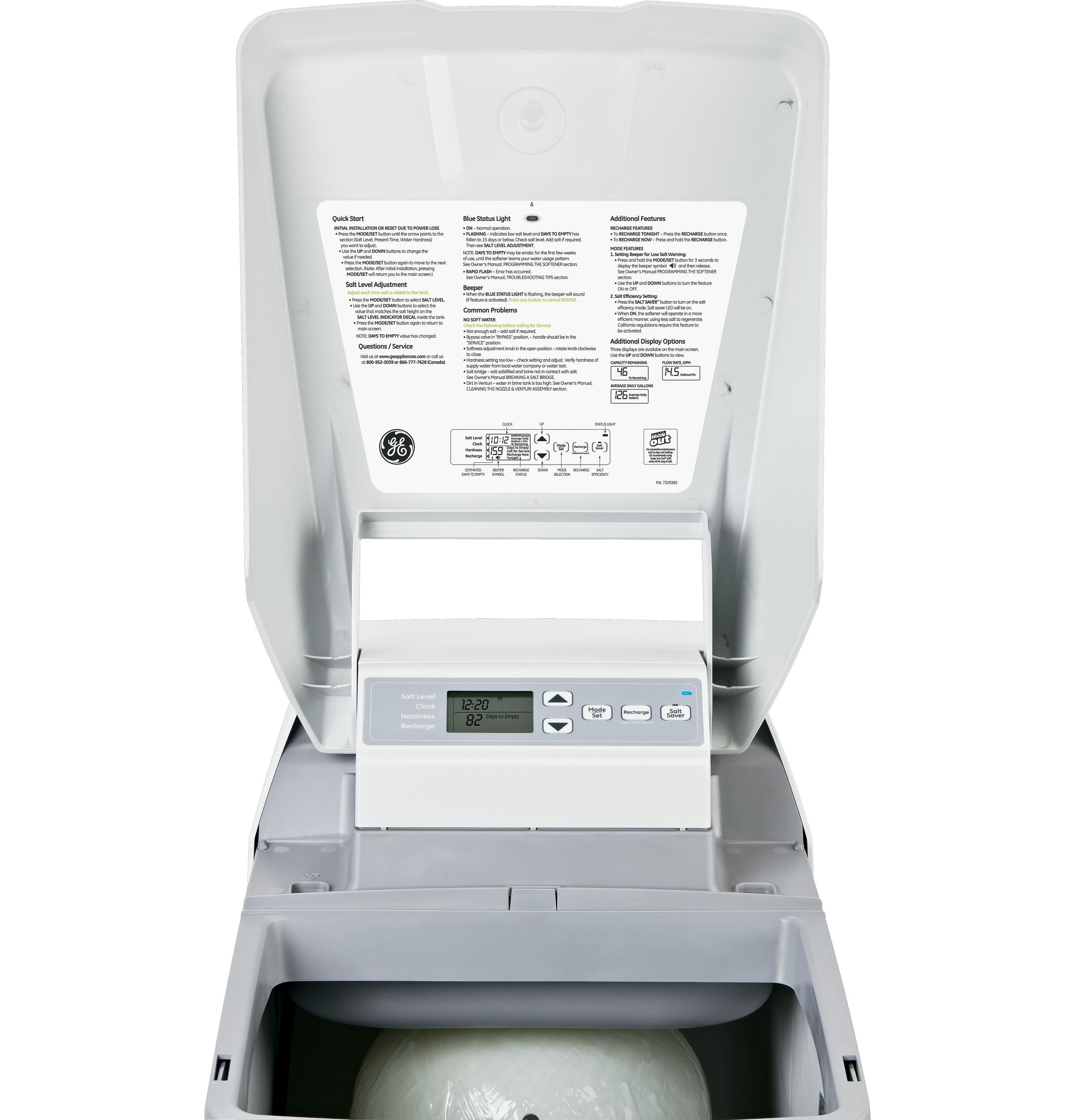 GE® 45,000 Grain Water Softener