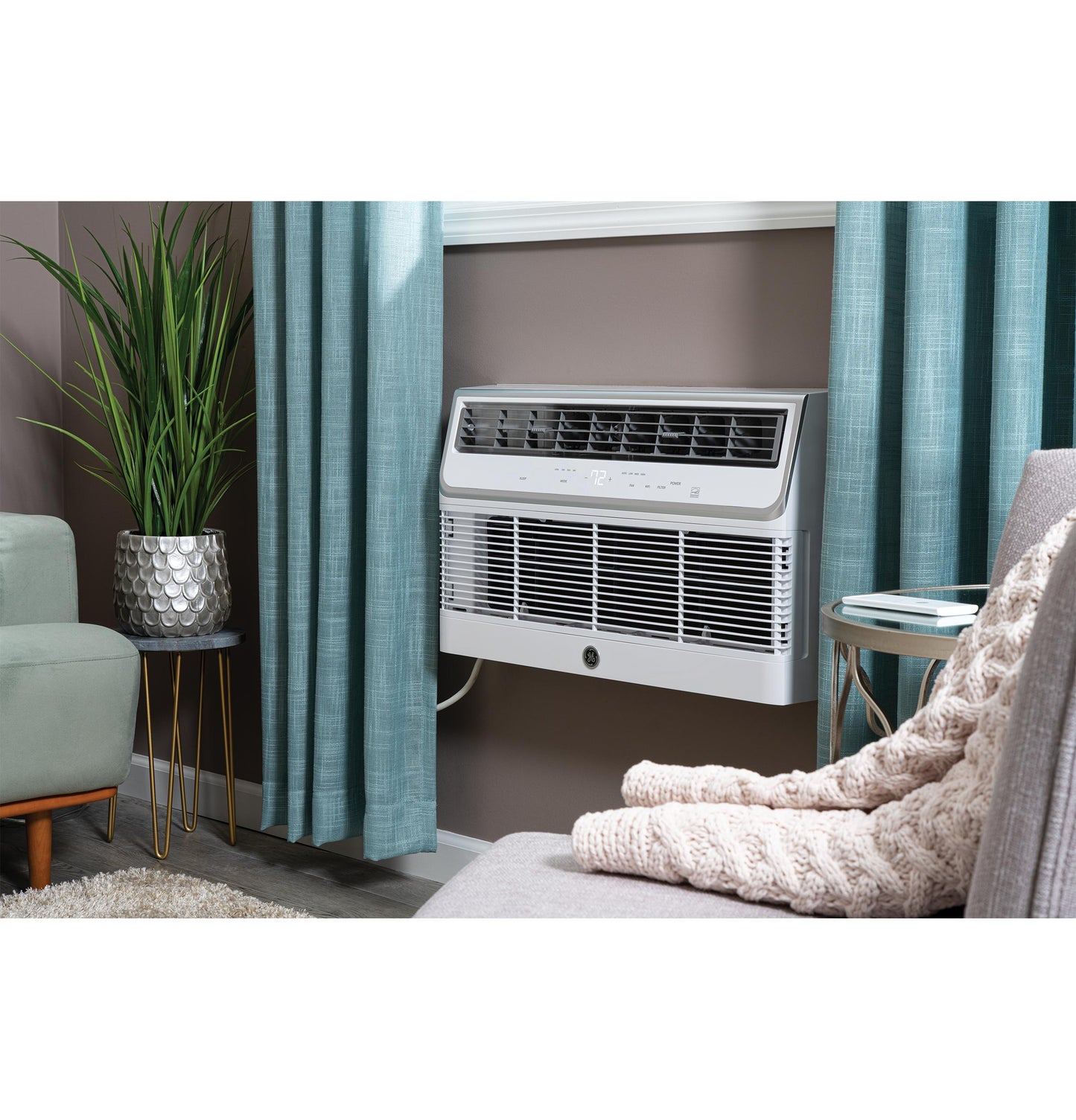 GE® ENERGY STAR® 230/208 Volt Built-In Cool-Only Room Air Conditioner