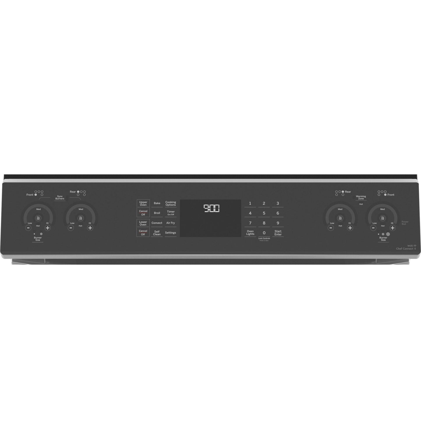 PS960YPFS GE Profile™ 30" Smart Slide-In Electric Double Oven Convection Fingerprint Resistant Range