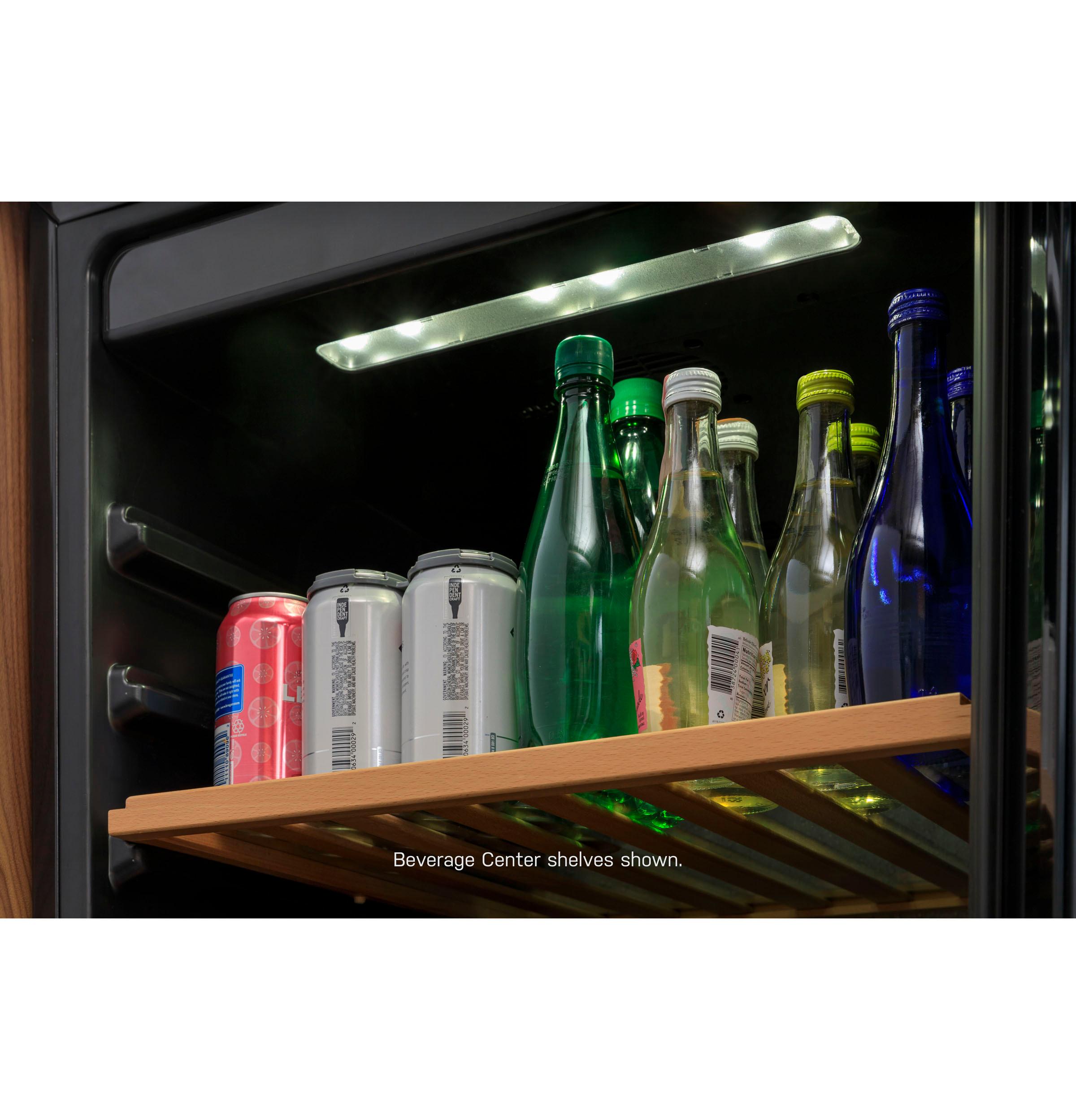 PVS06BSPSS GE Profile™ 155-Can or 52-Bottle Beverage Center