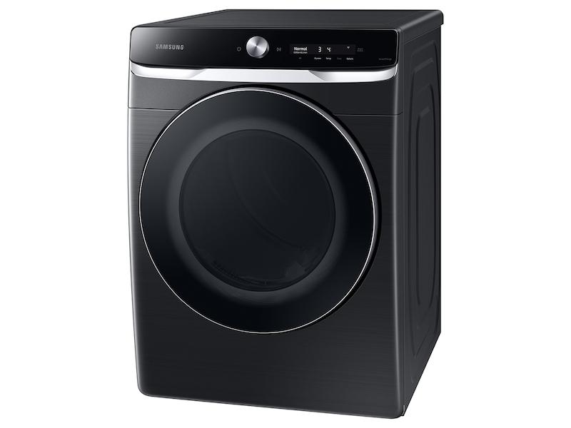 7.5 cu. ft. Smart Dial Electric Dryer with Super Speed Dry in Brushed Black
