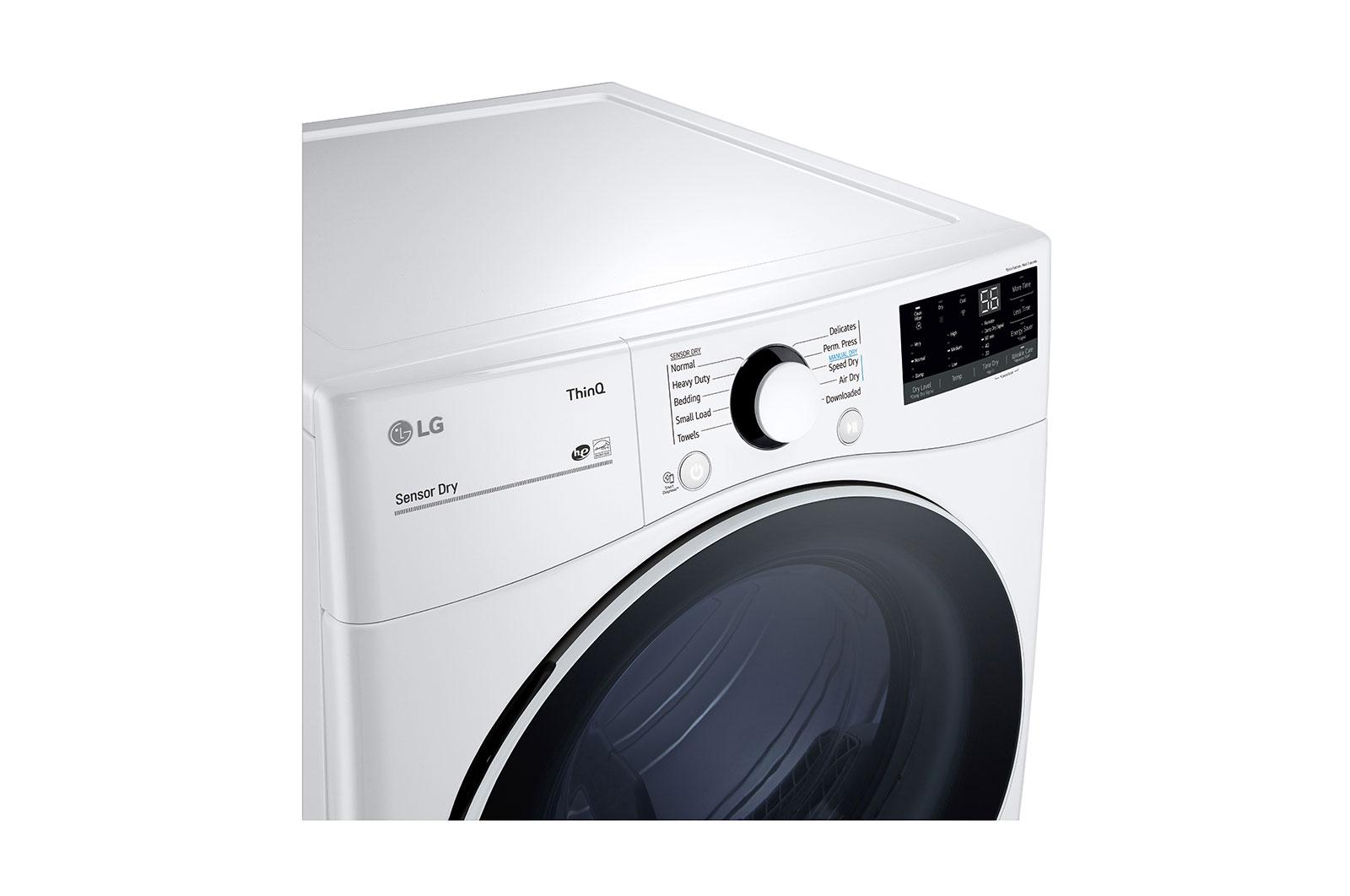 7.4 cu. ft. Ultra Large Capacity Smart wi-fi Enabled Front Load Gas Dryer with Built-In Intelligence