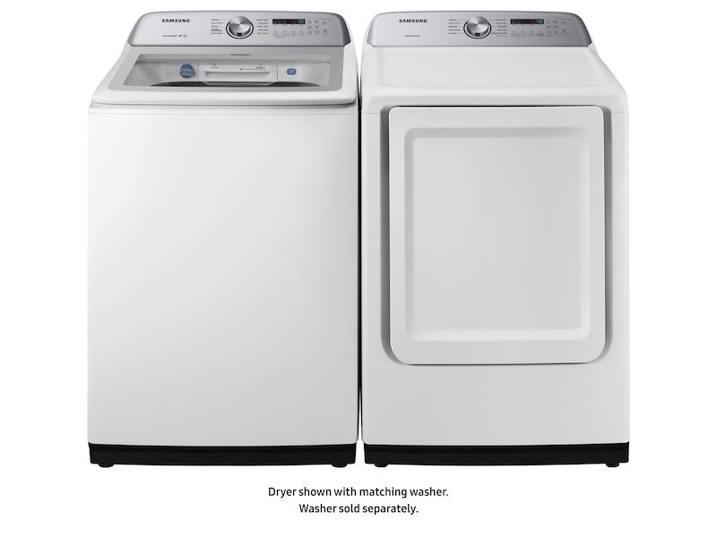 Samsung DVE50R5200W 7.4 cu. ft. Electric Dryer with Sensor Dry in White