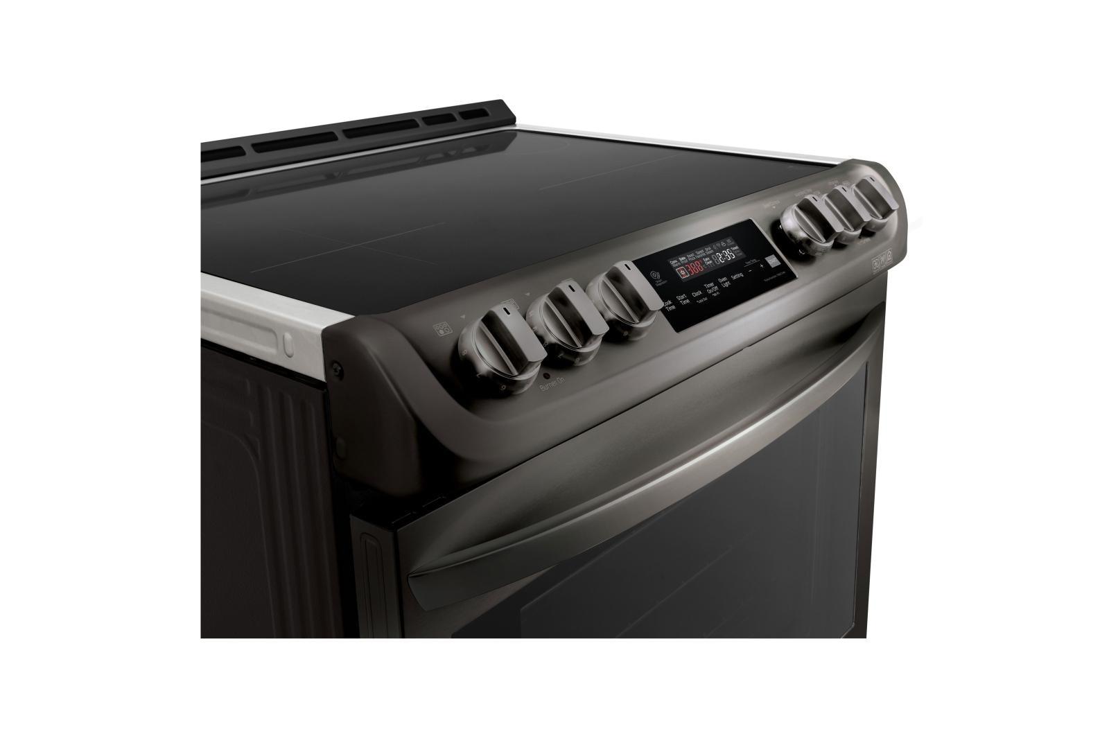 6.3 cu. ft. Smart wi-fi Enabled Induction Slide-in Range with ProBake Convection® and EasyClean®