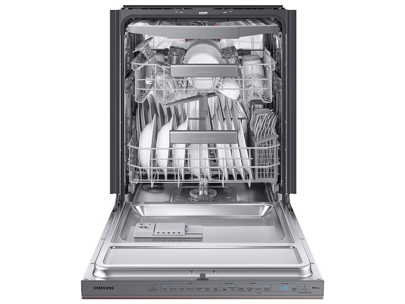Bespoke Smart 39dBA Dishwasher with Linear Wash in Fingerprint Resistant Tuscan Steel