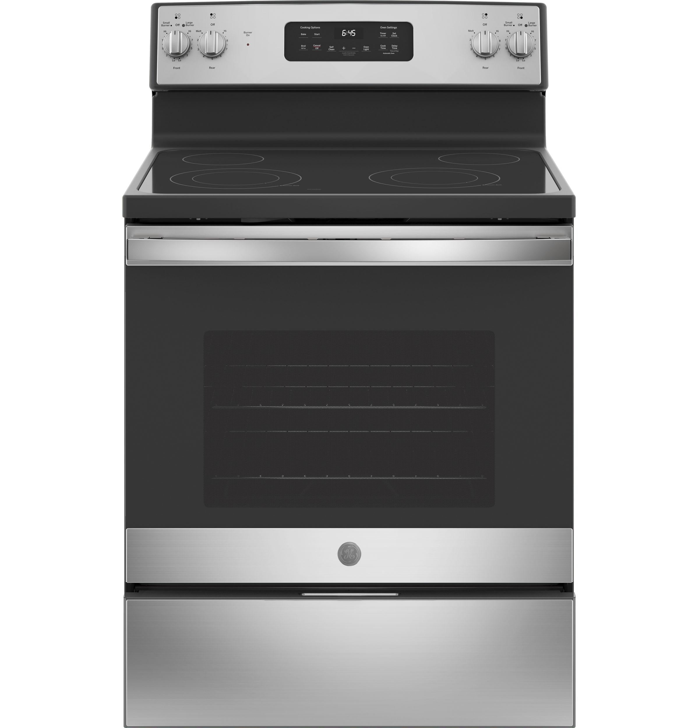 GE® 30" Free-Standing Electric Range