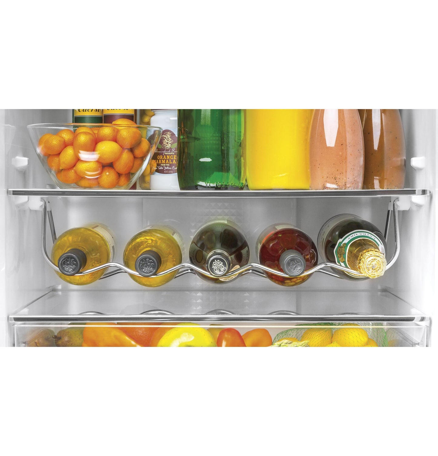 GLE12HSPSS GE® ENERGY STAR® 11.9 Cu. Ft. Bottom-Freezer Refrigerator