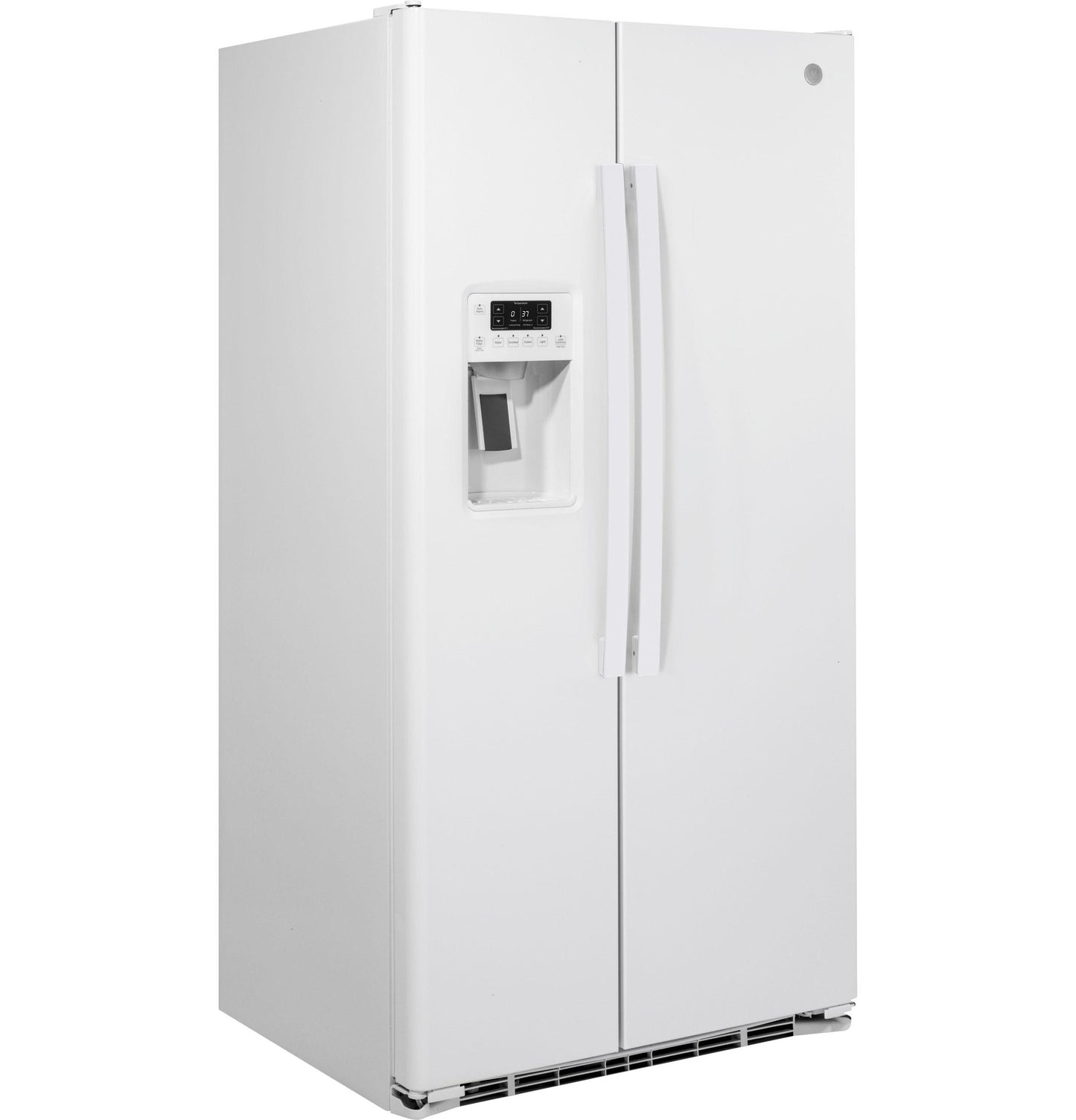 GZS22DGJWW GE® 21.9 Cu. Ft. Counter-Depth Side-By-Side Refrigerator