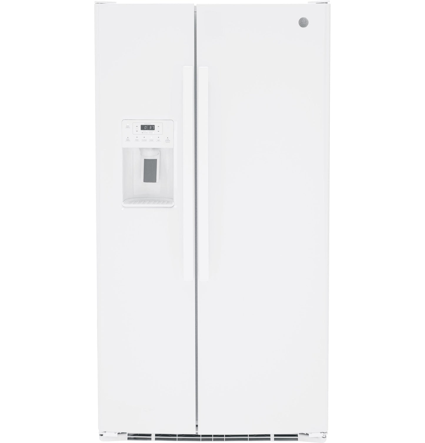 GSS25GGPWW GE® 25.3 Cu. Ft. Side-By-Side Refrigerator