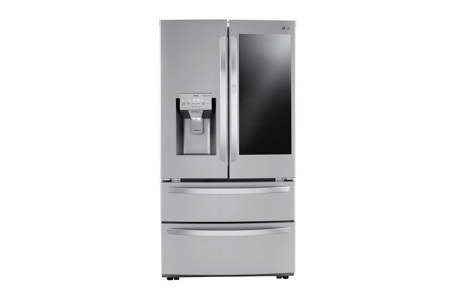 Lg LRMVS2806S 28 cu. ft. Smart InstaView® Door-in-Door® Double Freezer Refrigerator with Craft Ice™