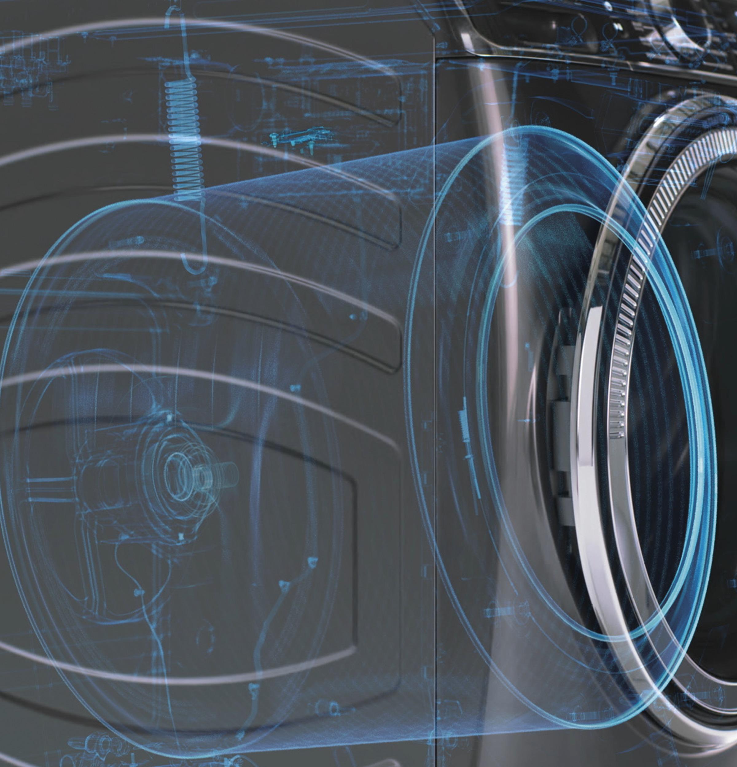 GE® ENERGY STAR® 5.0 cu. ft. Capacity Smart Front Load Steam Washer with SmartDispense™ UltraFresh Vent System with OdorBlock™ and Sanitize Allergen