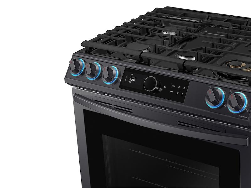 Samsung 6.0 cu ft. Smart Slide-in Gas Range with Smart Dial