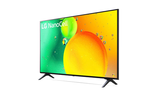 43NANO75UQA LG 43 Inch Class NANO75 UQA series LED 4K UHD Smart webOS 22 w/ ThinQ AI TV