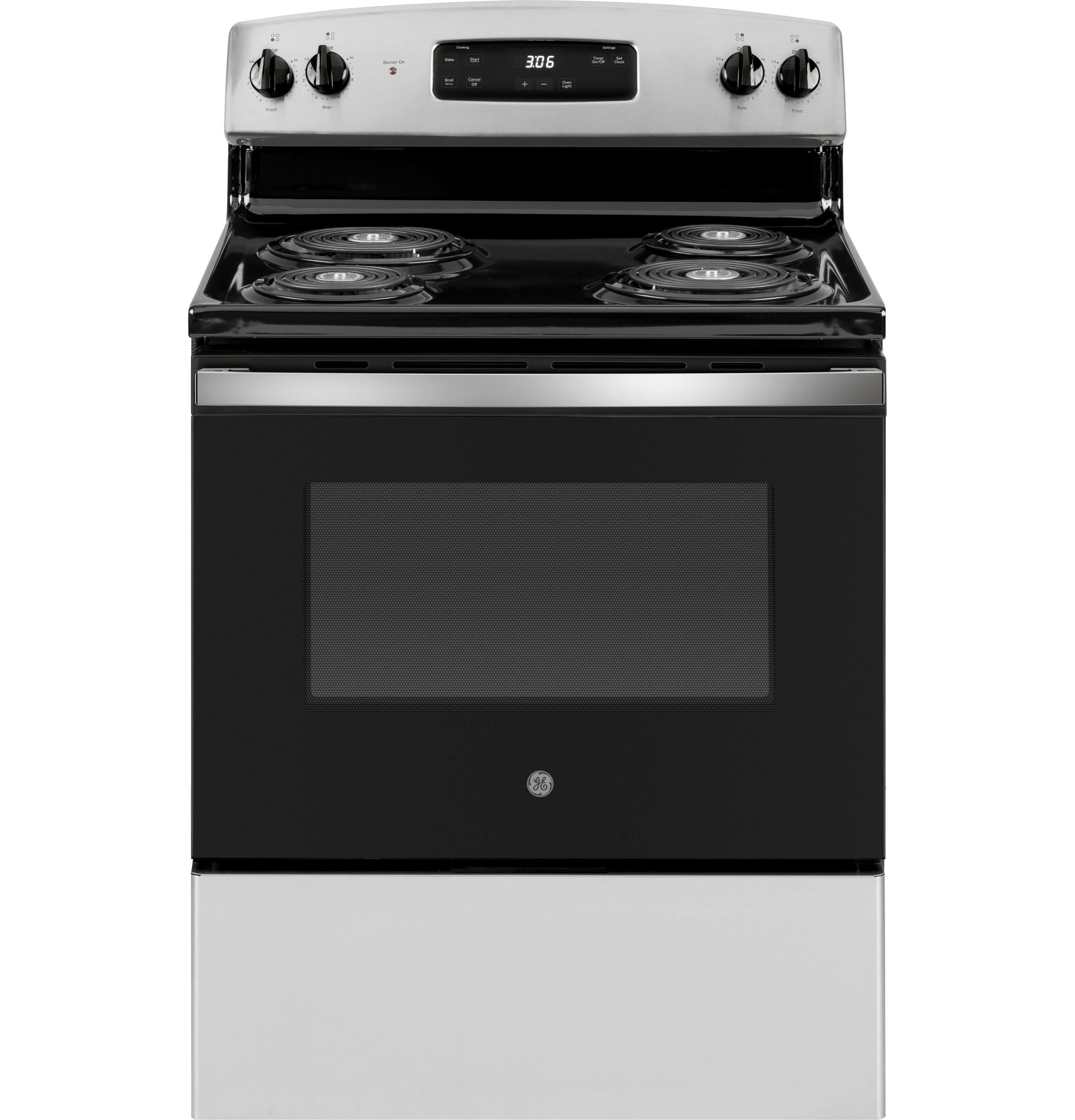 GE® 30" Free-Standing Electric Range