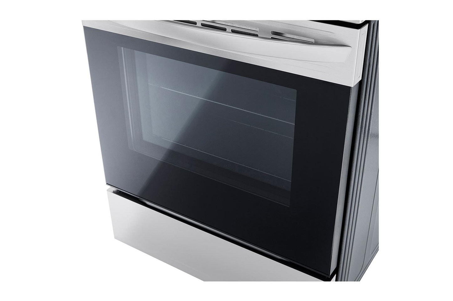 Lg LREL6323S 6.3 cu. ft. Smart Wi-Fi Enabled Fan Convection Electric Range with Air Fry & EasyClean®
