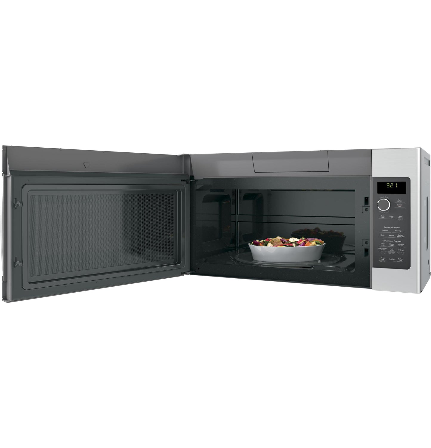 GE Profile™ 2.1 Cu. Ft. Over-the-Range Sensor Microwave Oven