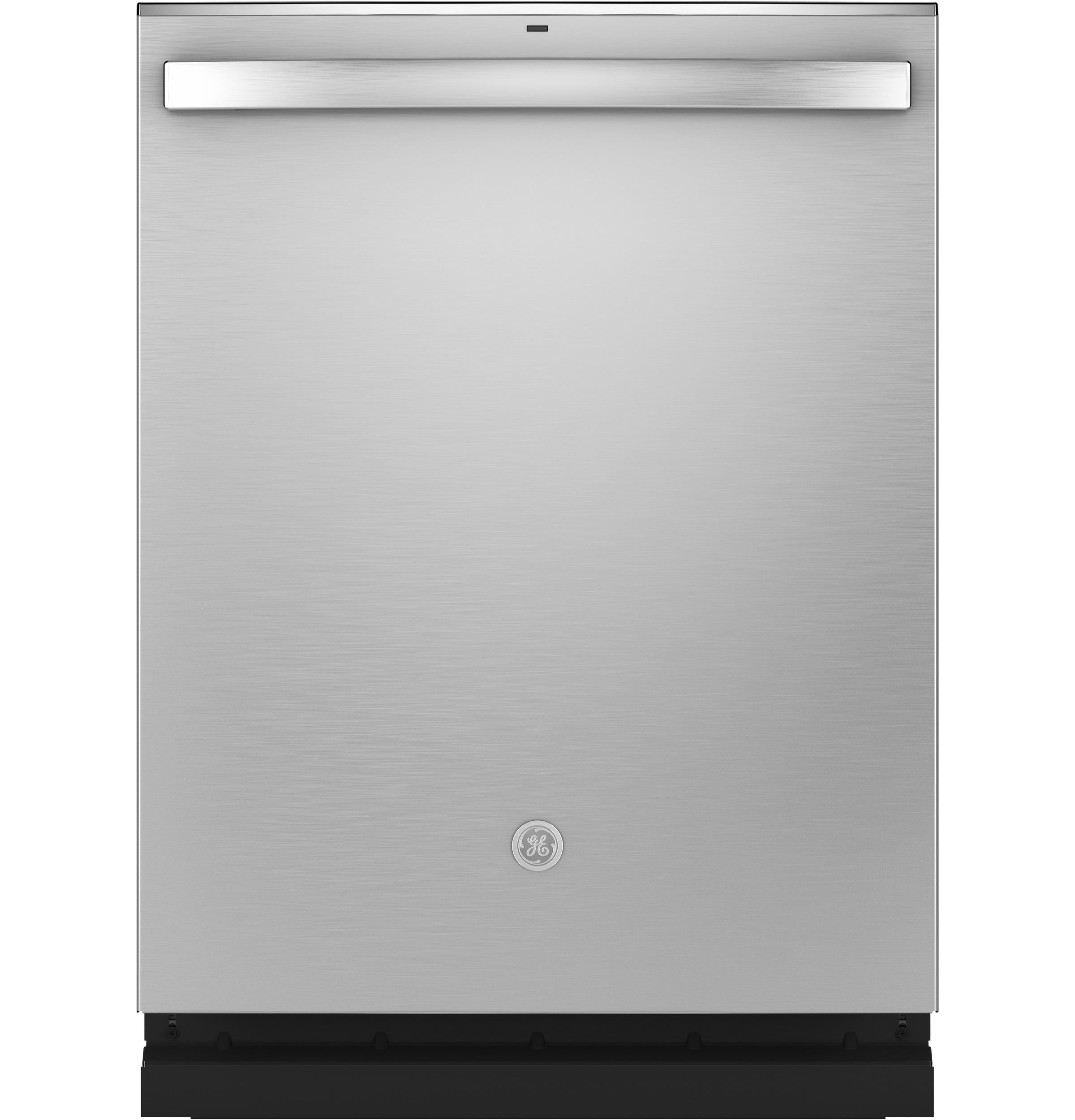 GE® Fingerprint Resistant Top Control with Stainless Steel Interior Dishwasher with Sanitize Cycle & Dry Boost with Fan Assist