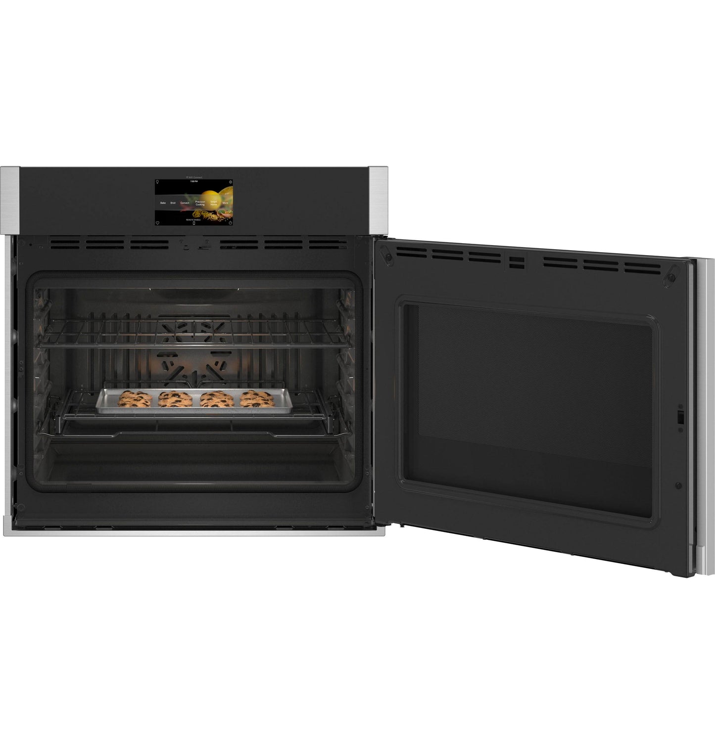 PTS700RSNSS GE Profile™ 30" Smart Built-In Convection Single Wall Oven with Right-Hand Side-Swing Doors